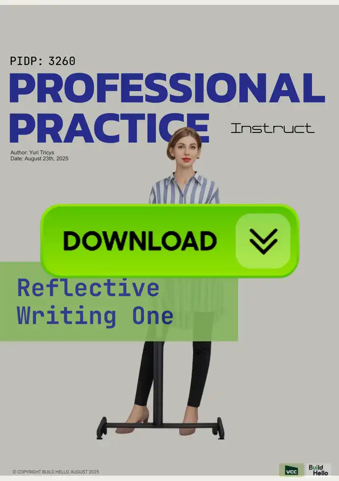 PIDP 3260 Reflective Writing 1